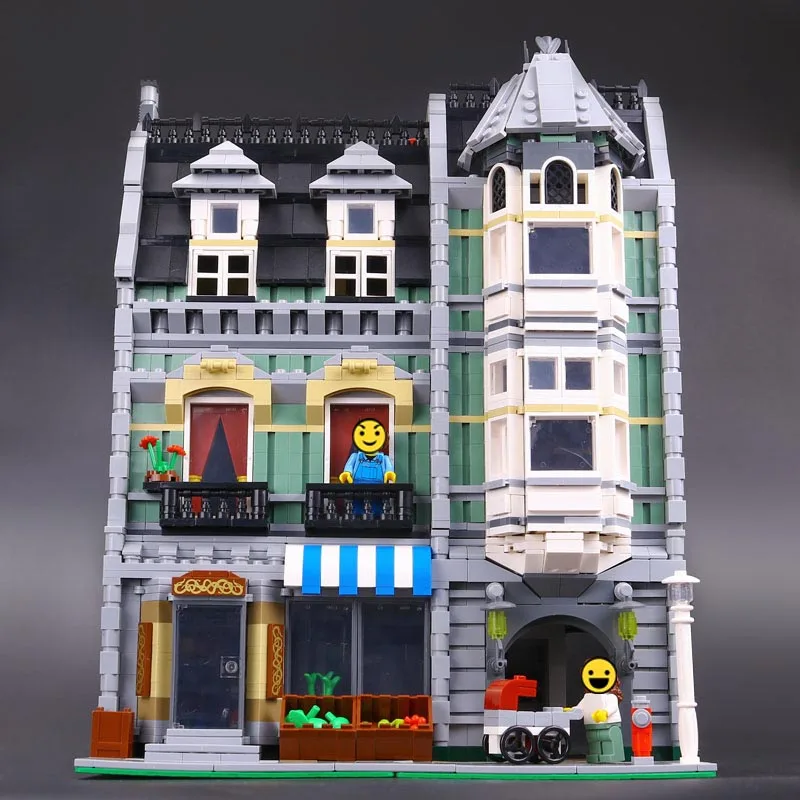 LEGOinglys House 15008 Green Grocer City Street 10185 Model Building Bricks Blocks Educational toys Kits Children Christmas Gift
LEGOinglys House 15008 Green Grocer City Street 10185 Model Building Bricks Blocks Educational toys Kits Children Christmas Gift
