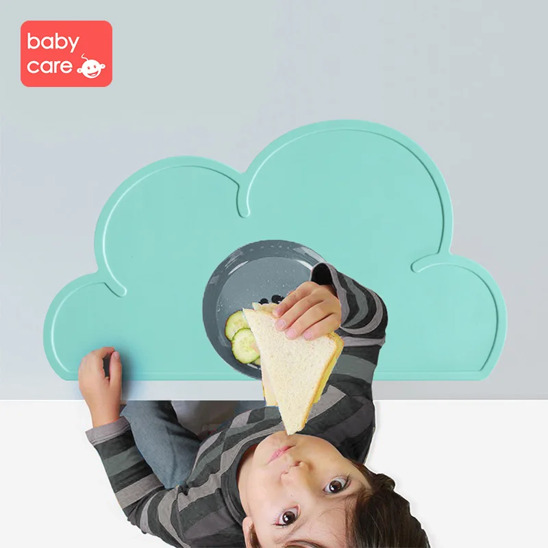 Babycare Cute Silicone Placemat FDA Bar Mat Baby Kids Cloud Shaped Plate Mat Table Mat BPA Free Waterproof Set Baby Placemat
Babycare Cute Silicone Placemat FDA Bar Mat Baby Kids Cloud Shaped Plate Mat Table Mat BPA Free Waterproof Set Baby Placemat