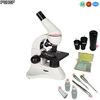 FGHGF 1600X Biological Microscope 1600X Times Animals and Plants Cell Blood Experiment Reproductive Science Medical Beauty Tool
FGHGF 1600X Biological Microscope 1600X Times Animals and Plants Cell Blood Experiment Reproductive Science Medical Beauty Tool