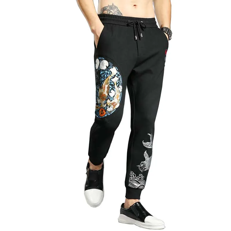 Spring Autumn Fashion Fish Printed Hip Hop Joggers Men Casual Sweatpants Slim Fit Pants High Quality Trousers Male Clothing
Spring Autumn Fashion Fish Printed Hip Hop Joggers Men Casual Sweatpants Slim Fit Pants High Quality Trousers Male Clothing