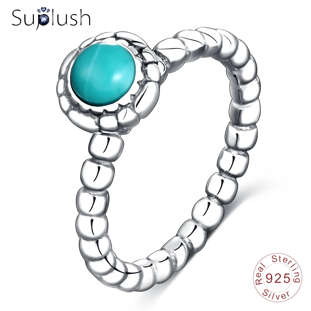 Suplush 925 Silver Birthstone Rings Authentic Sterling Silver Finger Ring Charms Women fit Jewelry Findings PSRI0018-B
Suplush 925 Silver Birthstone Rings Authentic Sterling Silver Finger Ring Charms Women fit Jewelry Findings PSRI0018-B