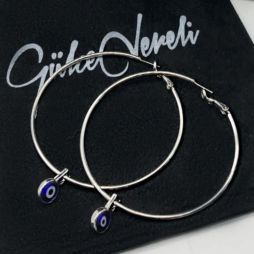 GULCE DERELI, EVIL EYE EARRINGS, HOOP EARRINGS, CHARM EARRINGS, GIFT BOX, GOLD/SILVER PLATED
GULCE DERELI, EVIL EYE EARRINGS, HOOP EARRINGS, CHARM EARRINGS, GIFT BOX, GOLD/SILVER PLATED