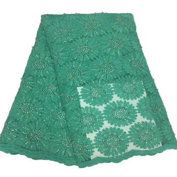 2018 Latest design French Tulle lace fabric with stones Attractive embroidered Mesh lace fabric for beautiful dress A608-1
2018 Latest design French Tulle lace fabric with stones Attractive embroidered Mesh lace fabric for beautiful dress A608-1