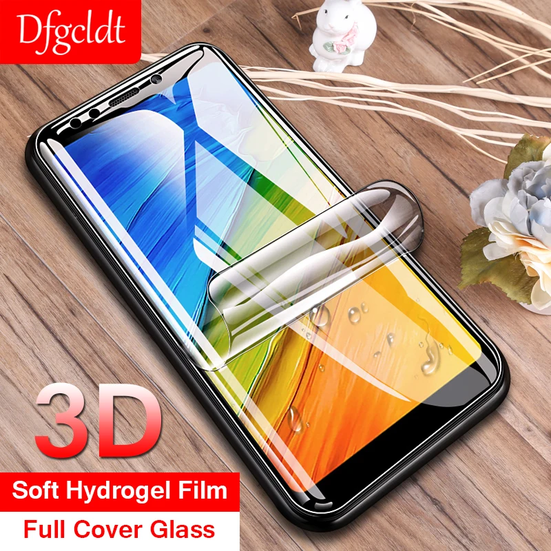 3D мягкая Гидрогелевая пленка полное покрытие для Xiaomi 8 SE 6 6X 5X Redmi 5 Plus Note 4X Pro 6A S2