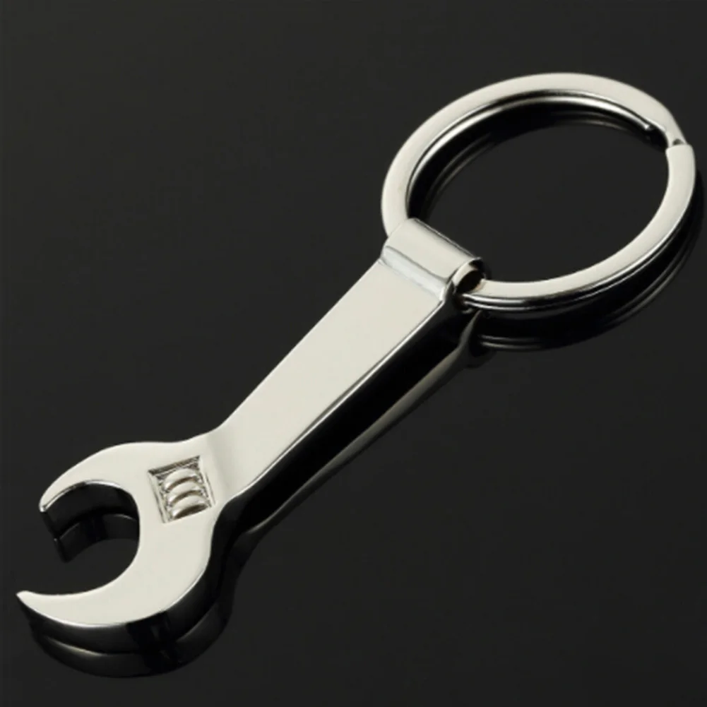 New 1Pc Creative Metal Wrench Spanner Beer Bottle Opener Keychain Keyring Tools Model Key Holder
New 1Pc Creative Metal Wrench Spanner Beer Bottle Opener Keychain Keyring Tools Model Key Holder