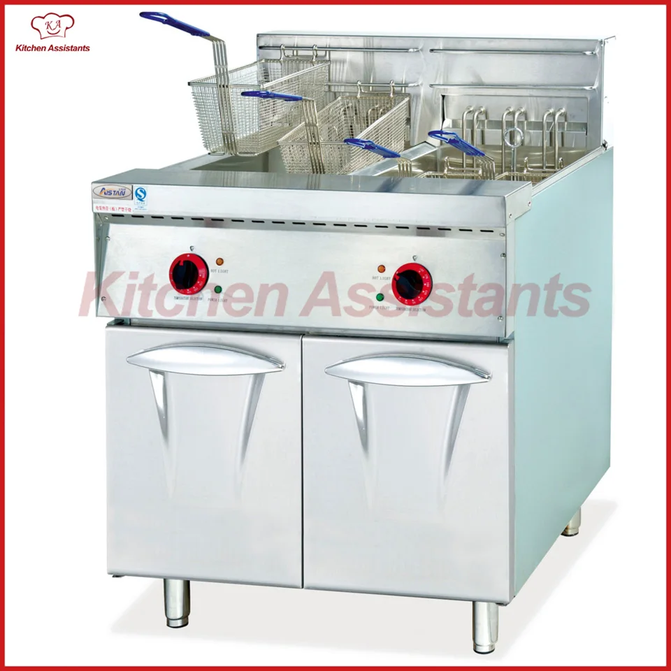 DF26-2 electric 380V vertical free standing deep chicken fryers with 2 tanks 4 baskets
DF26-2 electric 380V vertical free standing deep chicken fryers with 2 tanks 4 baskets