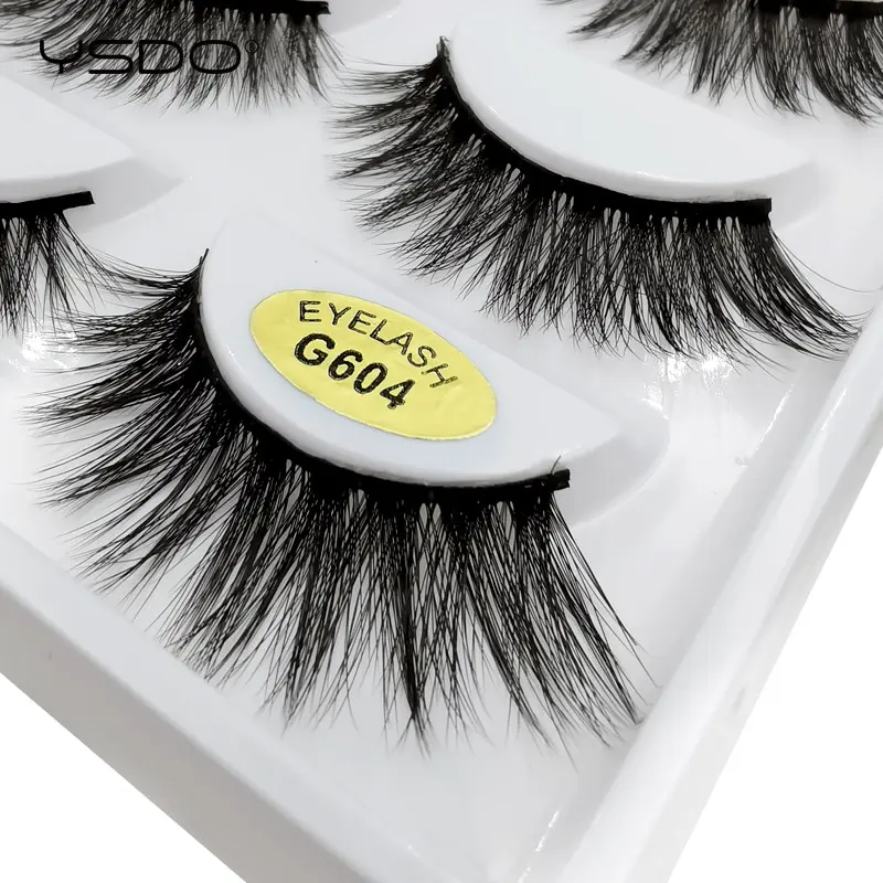New 5 Pairs Fake EyeLashes 3D Mink Natural Long Hair False Lashes 100% Dramatic eye MakeupFaux Lash 3D Cilios Lashes Extension
New 5 Pairs Fake EyeLashes 3D Mink Natural Long Hair False Lashes 100% Dramatic eye MakeupFaux Lash 3D Cilios Lashes Extension