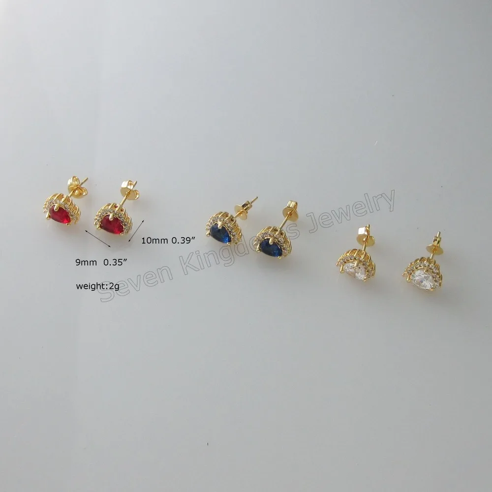MIN ORDER 10$ CAN MIX /- YELLOW GOLD GP FILL BRASS STUD HIGH SHINNING CLEAR RED BLUE ZIRCON STONE" EARRING BUTTERFLY STOPPER
MIN ORDER 10$ CAN MIX /- YELLOW GOLD GP FILL BRASS STUD HIGH SHINNING CLEAR RED BLUE ZIRCON STONE" EARRING BUTTERFLY STOPPER