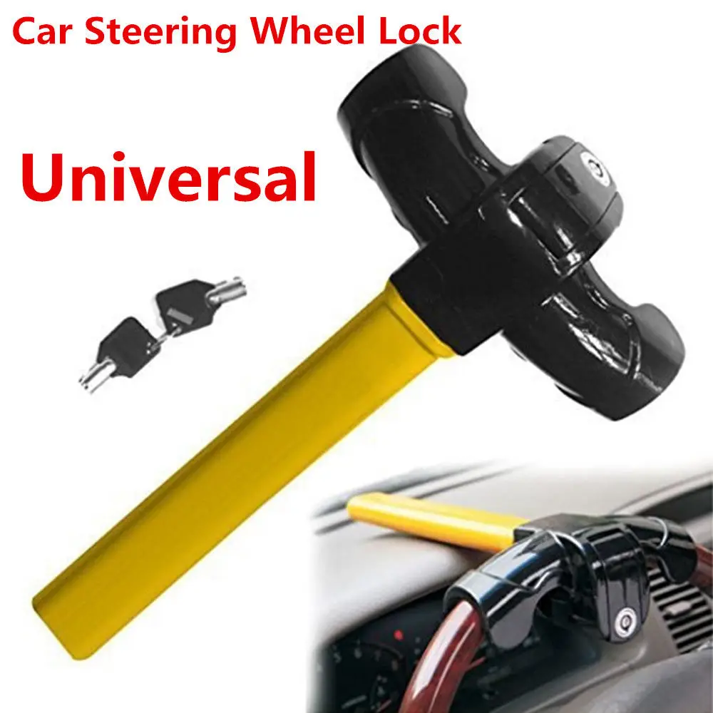 Heavy Duty Security Device Car Steering Wheel Security Lock Anti Theft Lock&Keys
Heavy Duty Security Device Car Steering Wheel Security Lock Anti Theft Lock&Keys