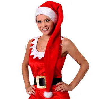 QUALITY LONG SANTA HAT ADULT RED LADIES MENS FATHER CHRISTMAS COSTUME OFFICE PARTY ACCESSORY XMAS I LOVE FANCY DRESS
QUALITY LONG SANTA HAT ADULT RED LADIES MENS FATHER CHRISTMAS COSTUME OFFICE PARTY ACCESSORY XMAS I LOVE FANCY DRESS