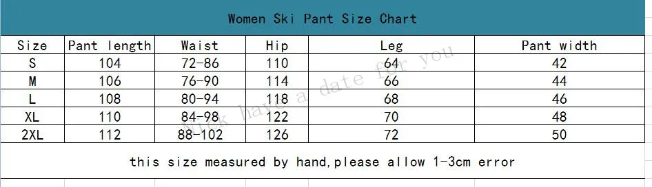 women pant size