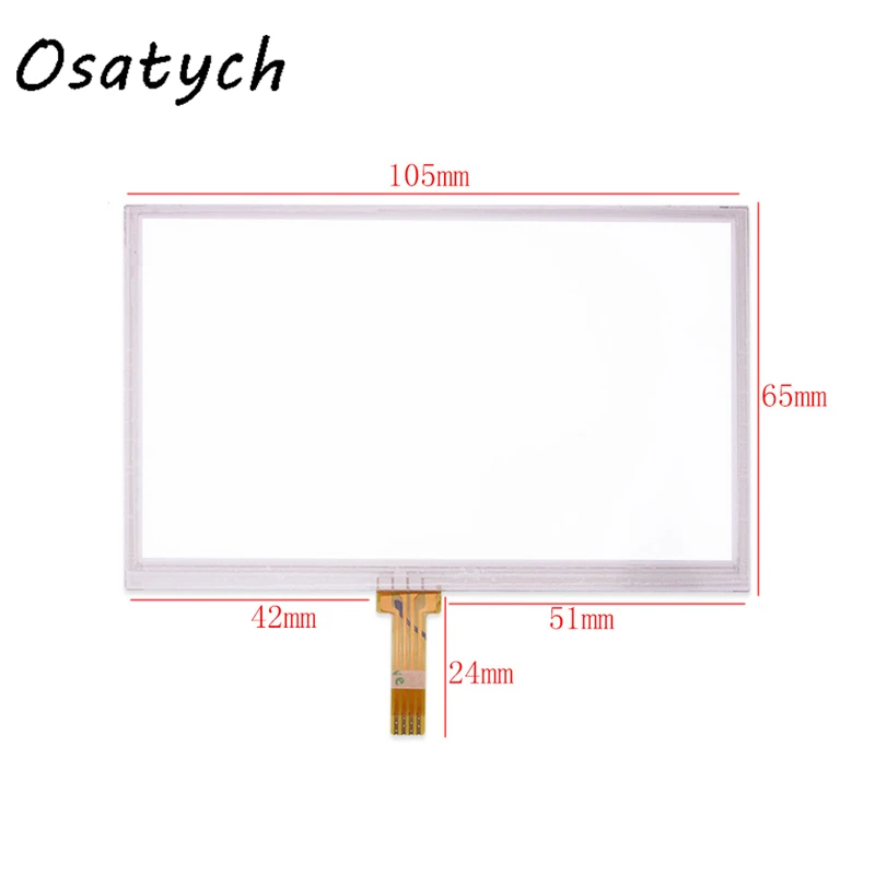 4.3inch GPS Mp5 MP4 Resistance Touch Screen 4.3inch Universal Touch Screen 105*65mm Handwritten Outer Screen Replacement
4.3inch GPS Mp5 MP4 Resistance Touch Screen 4.3inch Universal Touch Screen 105*65mm Handwritten Outer Screen Replacement