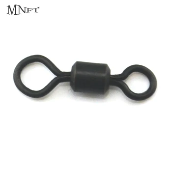 MNFT 100PCS #4-S Matt Black Colour Large Eye Rolling Swivels carp fishing Terminal Tackle
MNFT 100PCS #4-S Matt Black Colour Large Eye Rolling Swivels carp fishing Terminal Tackle