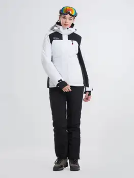 2018 LANLAKA Women Ski Jacket Pant Snowboard Suit Windproof Waterproof Thermal Winter Clothing Female Outdoor Sport Wear Suit
2018 LANLAKA Women Ski Jacket Pant Snowboard Suit Windproof Waterproof Thermal Winter Clothing Female Outdoor Sport Wear Suit