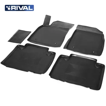 For Geely Emgrand X7 2013-2019 floor mats into saloon 5 pcs/set Rival 11902001 
For Geely Emgrand X7 2013-2019 floor mats into saloon 5 pcs/set Rival 11902001