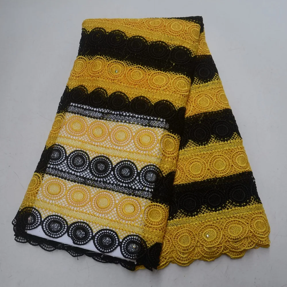 2019 African Cord Lace Fabric Nice Embroidery Cord Guipure Lace Material with Rhinestones Wedding or Party
2019 African Cord Lace Fabric Nice Embroidery Cord Guipure Lace Material with Rhinestones Wedding or Party