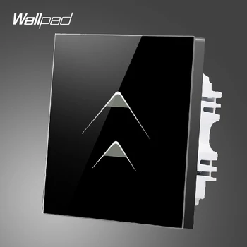 Smart Walls Wallpad 110-250V 2 Gang 2 Way Luxury Black Glass Touch Light Switch Plate Hotel Energy Saving Switch,Free Shipping 
Smart Walls Wallpad 110-250V 2 Gang 2 Way Luxury Black Glass Touch Light Switch Plate Hotel Energy Saving Switch,Free Shipping