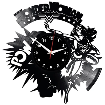 WONDER WOMAN Wall Clock Vinyl Vinyl Record Retro Clock Handmade Vintage Gift Style Room Home Decorations Great Gift Clock
WONDER WOMAN Wall Clock Vinyl Vinyl Record Retro Clock Handmade Vintage Gift Style Room Home Decorations Great Gift Clock