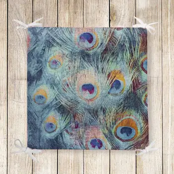 Else Blue Green Peacock Bird Feathers 3d Print Chair Pad Seat Cushion Soft Memory Foam Full Lenght Ties Non Slip Washable Zipper
Else Blue Green Peacock Bird Feathers 3d Print Chair Pad Seat Cushion Soft Memory Foam Full Lenght Ties Non Slip Washable Zipper