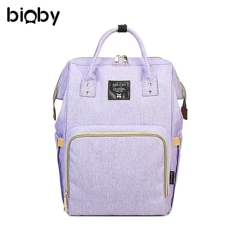 Multifuctional Mummy Backpack Solid Color Pattern Fashion Maternity Nappy Baby Bags Travel Nursing Diaper storage Bag Baby Care
Multifuctional Mummy Backpack Solid Color Pattern Fashion Maternity Nappy Baby Bags Travel Nursing Diaper storage Bag Baby Care