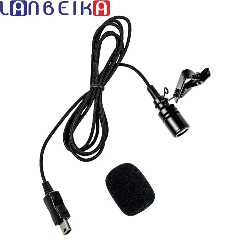 LANBEIKA Protable Mini USB Cable Microphone High Quality Lavalier Tie Clip Microphone for Gopro Hero 3 3+ 4 Camera
LANBEIKA Protable Mini USB Cable Microphone High Quality Lavalier Tie Clip Microphone for Gopro Hero 3 3+ 4 Camera