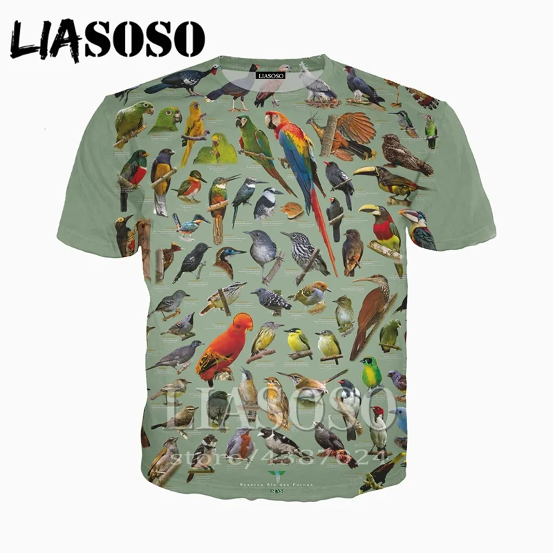 LIASOSO Men/Women 3D print funny homme tshirt animal bird t-shirt hoodie Harajuku anime Parrot t shirt/Hoodies/Sweatshirt D835
LIASOSO Men/Women 3D print funny homme tshirt animal bird t-shirt hoodie Harajuku anime Parrot t shirt/Hoodies/Sweatshirt D835