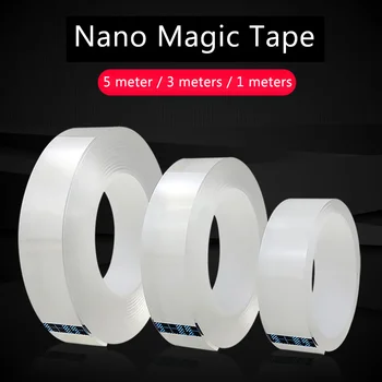 TG-Motors Home Improvement Double Sided Tape Nano Transparent No Trace Acrylic Magic Tape Reuse Waterproof 1 3 5m
TG-Motors Home Improvement Double Sided Tape Nano Transparent No Trace Acrylic Magic Tape Reuse Waterproof 1 3 5m