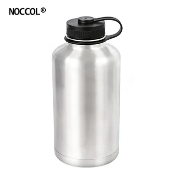 NOCCOL 64oz Eco Friendly Vacuum Beer Water Bottle Camping Flask Large Stainless Steel Outdoor Sport Drinking Kettle BPA Free
NOCCOL 64oz Eco Friendly Vacuum Beer Water Bottle Camping Flask Large Stainless Steel Outdoor Sport Drinking Kettle BPA Free