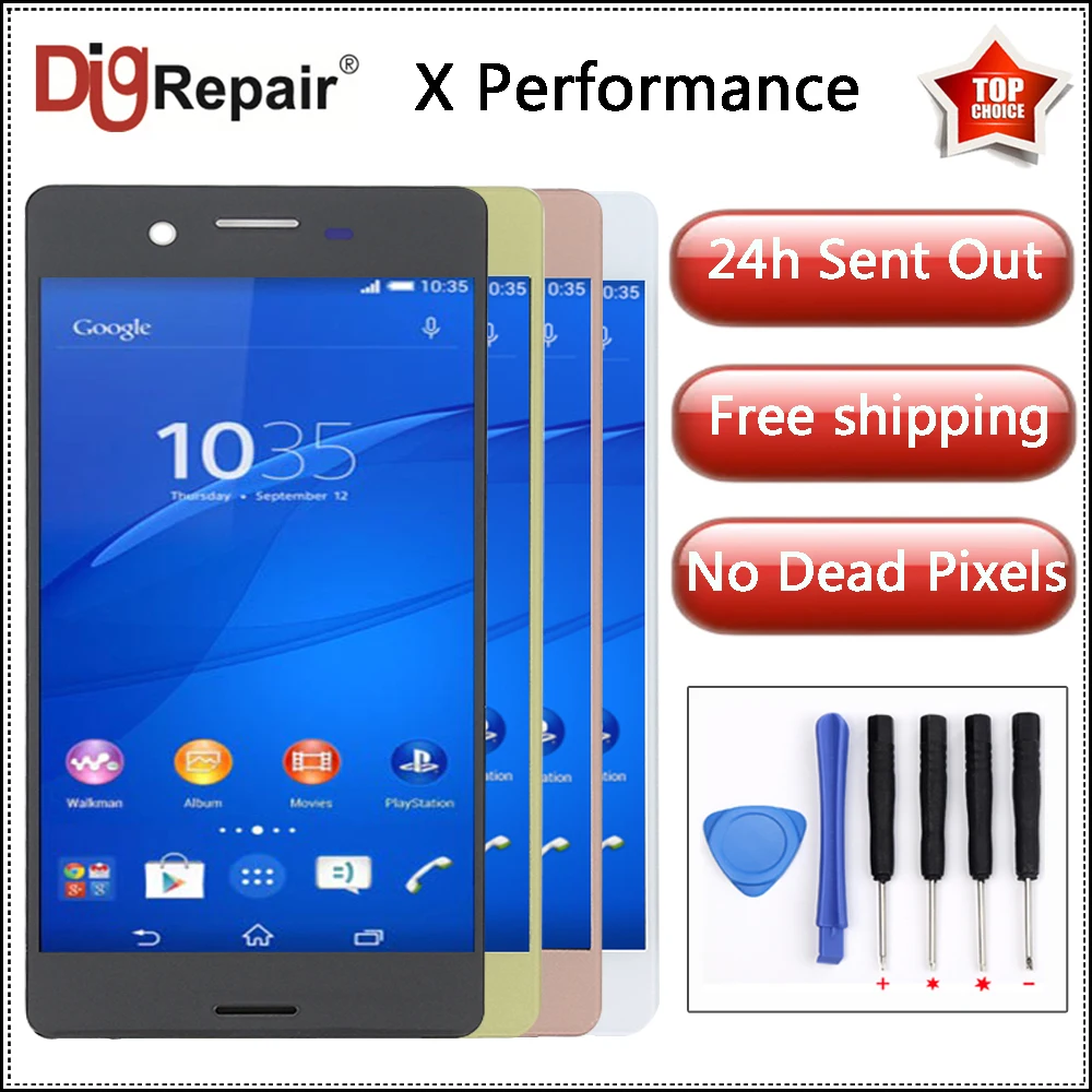 5" For Sony Xperia X Performance F5121 F5122 F8131 F8132 LCD Display Digitizer Touch Screen for sony xperia x f8131 f8132 screen
5" For Sony Xperia X Performance F5121 F5122 F8131 F8132 LCD Display Digitizer Touch Screen for sony xperia x f8131 f8132 screen