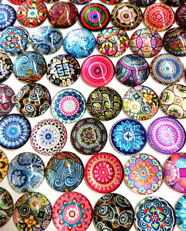 Jiangzimei 20pcs Mandala Bandanna Flower Buddhism Zen PictGlass cabochon for DIY bracelet Necklace Earrings keyring 20mm
Jiangzimei 20pcs Mandala Bandanna Flower Buddhism Zen PictGlass cabochon for DIY bracelet Necklace Earrings keyring 20mm