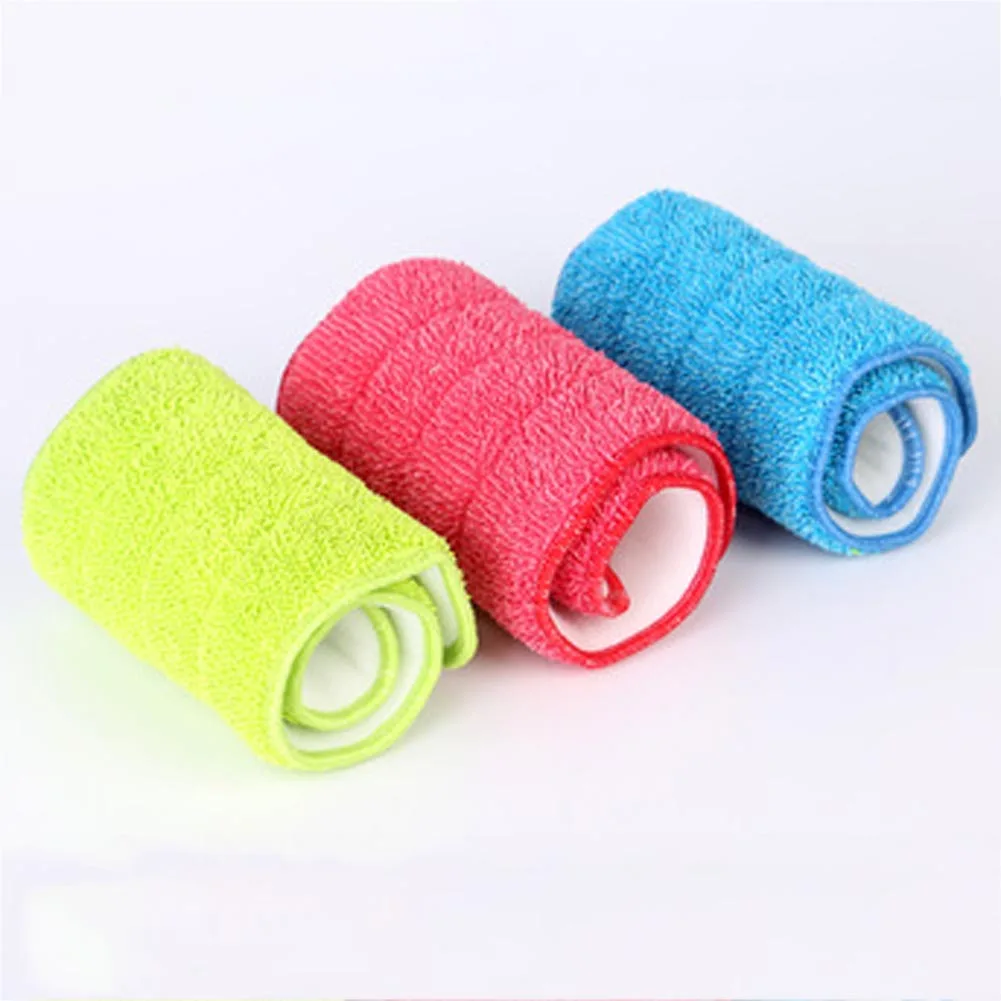 3 Colors Replacement Microfiber Spray Mop Head Washable Floor Cleaning Cloth Household Cleaning Mop Pads
3 Colors Replacement Microfiber Spray Mop Head Washable Floor Cleaning Cloth Household Cleaning Mop Pads