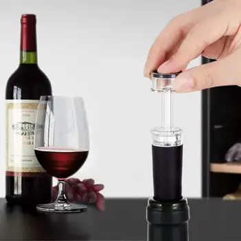 

Red Wine Champagne Bottle Preserver Air Pump Stopper Vacuum Sealed Saver Retain Freshness Stopper Sealer Plug Tools