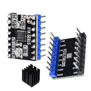 BIGTREETECH ST820 V1.0 Stepper Motor Driver Micro Silent Driver RepRap for GEN V1.4 SKR V1.1 Ramps Control Board 3D Printer Part
BIGTREETECH ST820 V1.0 Stepper Motor Driver Micro Silent Driver RepRap for GEN V1.4 SKR V1.1 Ramps Control Board 3D Printer Part