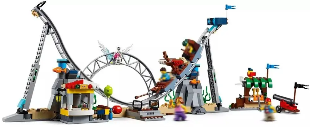 legoings 3-in-1 Pirate Roller Coaster set Building Blocks 31084 Birthday Gifts Toys For Children 945 Pcs 11055
legoings 3-in-1 Pirate Roller Coaster set Building Blocks 31084 Birthday Gifts Toys For Children 945 Pcs 11055