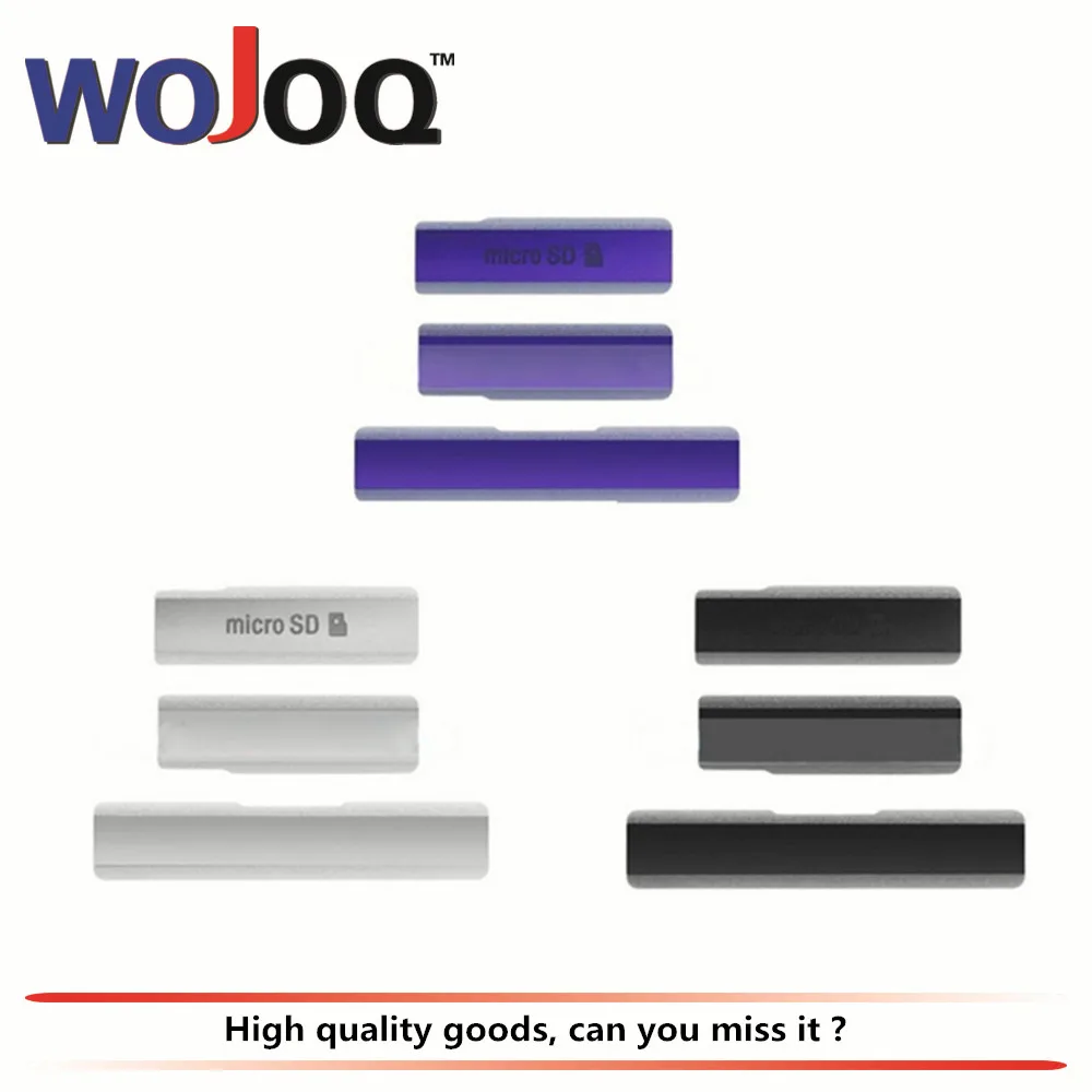 WOJOQ New Charger Cover For Sony Z1 L39H C6903 USB Charging Port Dust Plug Cover Micro SD Port SIM Card Port Slot Cover
WOJOQ New Charger Cover For Sony Z1 L39H C6903 USB Charging Port Dust Plug Cover Micro SD Port SIM Card Port Slot Cover