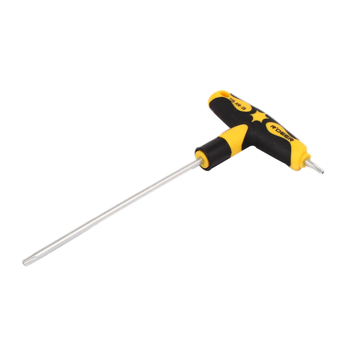 UXCELL New Hot 1pcs T25 T-Handle Torx Security Torque Star Key Cr-V Alloy Steel Screwdriver Wrench Ideal for Repairing
UXCELL New Hot 1pcs T25 T-Handle Torx Security Torque Star Key Cr-V Alloy Steel Screwdriver Wrench Ideal for Repairing