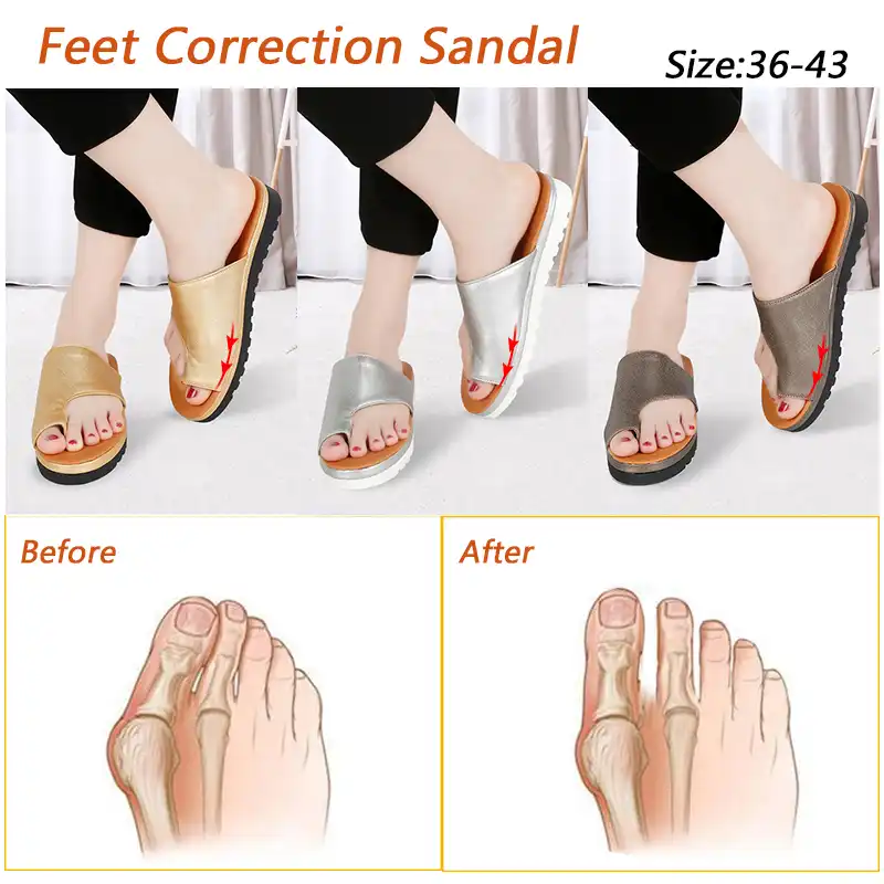 comfy bunion sandals