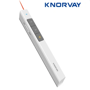 KNORVAY Wireless Presenter Laser Pointer RF 2.4GHz Powerpoint Clicker Presentation PPT Remote Control Pen
KNORVAY Wireless Presenter Laser Pointer RF 2.4GHz Powerpoint Clicker Presentation PPT Remote Control Pen