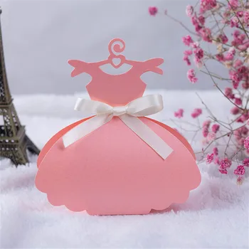 50pcs Princess Skirt Wedding Candy Box Pink Red Elegant Wedding Gift Box Baby Shower Favors Souvenirs for Guests
50pcs Princess Skirt Wedding Candy Box Pink Red Elegant Wedding Gift Box Baby Shower Favors Souvenirs for Guests