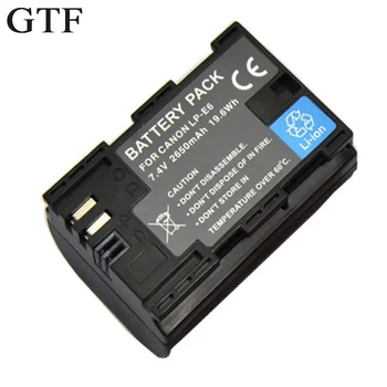 GTF Digital camera battery LPE6N E6 battery E6N Li-ion Battery For Canon EOS 5DS Mark III Mark 6D 7D 60D 60Da 70D 80D Battery
GTF Digital camera battery LPE6N E6 battery E6N Li-ion Battery For Canon EOS 5DS Mark III Mark 6D 7D 60D 60Da 70D 80D Battery
