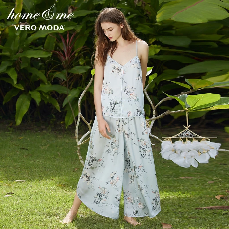 Vero Moda 2019 New Women's Floral Printed Elasticized Waist Wide-leg Casual Cropped Wide-leg Pajamas Sleepwear Pants |3181P7509
Vero Moda 2019 New Women's Floral Printed Elasticized Waist Wide-leg Casual Cropped Wide-leg Pajamas Sleepwear Pants |3181P7509