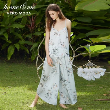 Vero Moda New Women's Floral Printed Elasticized Waist Wide-leg Casual Cropped Wide-leg Pajamas Sleepwear Pants |3181P7509
Vero Moda New Women's Floral Printed Elasticized Waist Wide-leg Casual Cropped Wide-leg Pajamas Sleepwear Pants |3181P7509