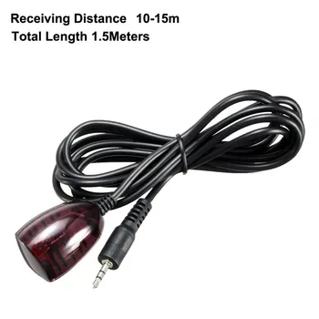 Uxcell 1Pcs Single Head 2.5mm Jack IR Infrared Remote Control Receiver Extension 1.5m Cable 10-15m Receiving Distance
Uxcell 1Pcs Single Head 2.5mm Jack IR Infrared Remote Control Receiver Extension 1.5m Cable 10-15m Receiving Distance
