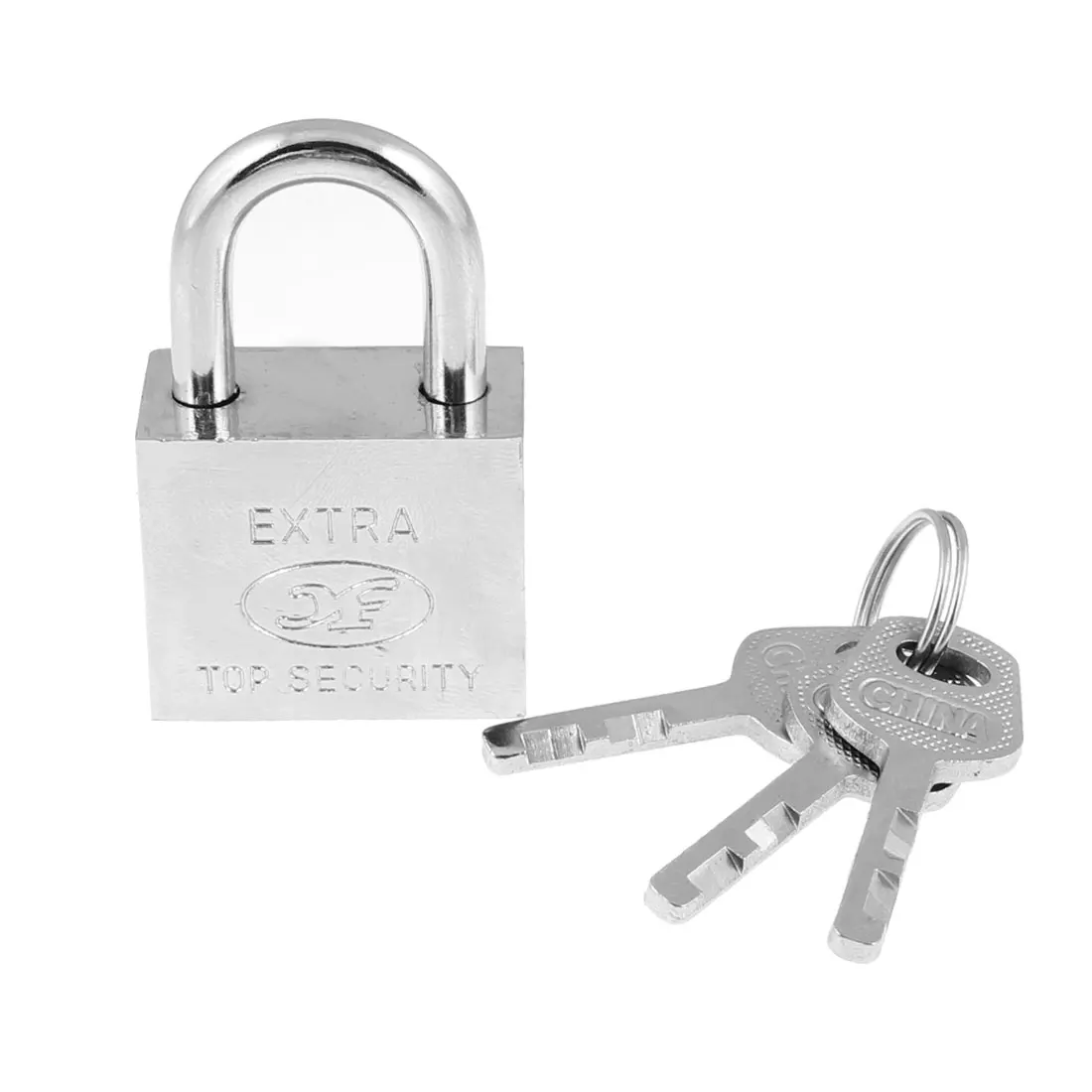 UXCELL Cabinet Locking 30 x 14 x 50mm Stainless Steel Padlock With 3 Keys Silver Tone
UXCELL Cabinet Locking 30 x 14 x 50mm Stainless Steel Padlock With 3 Keys Silver Tone