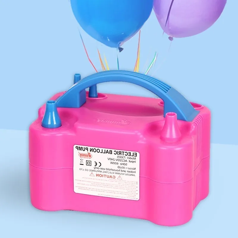 220V EU Plug Mini Fashion Portable Modeling High Power Inflating Two Nozzle Gas Air Blower Electric Balloon Inflator Pump
220V EU Plug Mini Fashion Portable Modeling High Power Inflating Two Nozzle Gas Air Blower Electric Balloon Inflator Pump
