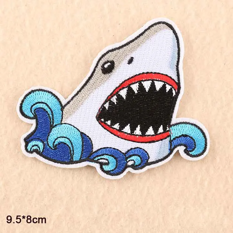 Shark Parrot Lobster Iron On Embroidered Clothes Patches For Clothing Stickers Garment Wholesale
Shark Parrot Lobster Iron On Embroidered Clothes Patches For Clothing Stickers Garment Wholesale