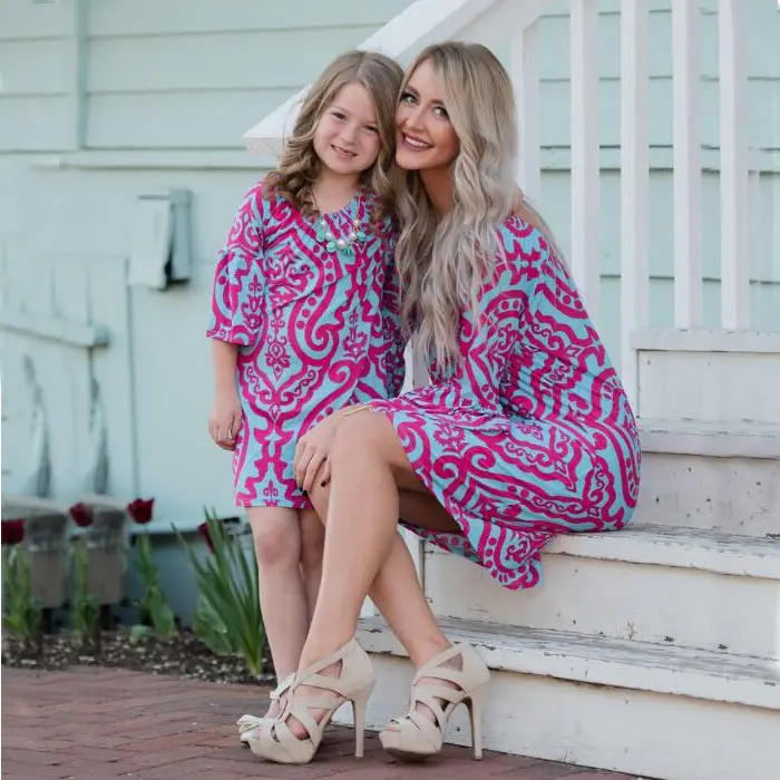 Fashion Mother and Daughter Dresses Family Matching Outfits Mommy and Me Floral Long Dress Family Clothing
Fashion Mother and Daughter Dresses Family Matching Outfits Mommy and Me Floral Long Dress Family Clothing