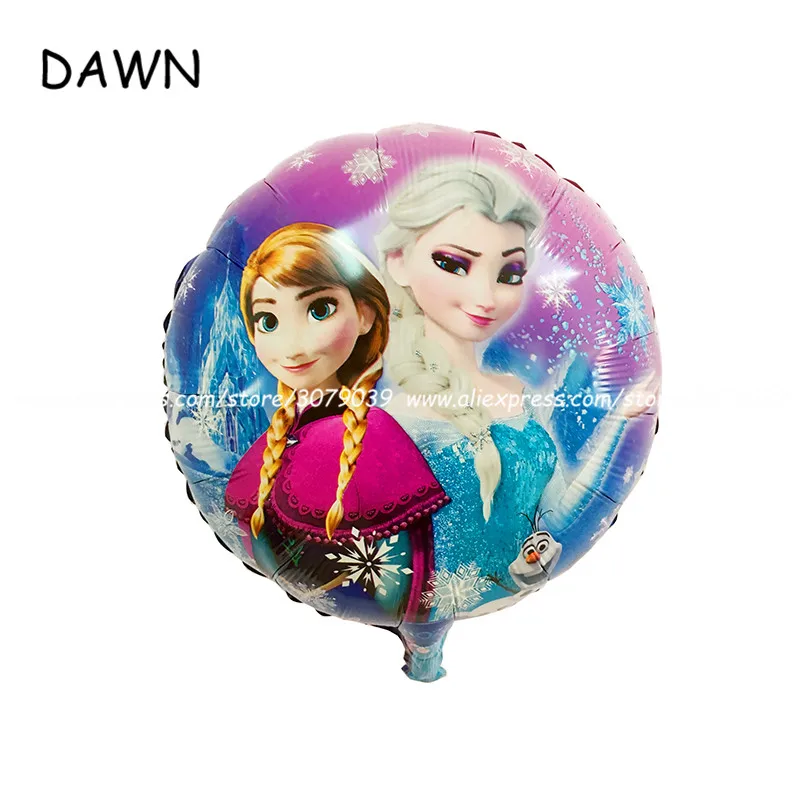 10pcs/lot 18inch Hot Sale Elsa & Anna Princess balloon party decoration foil balloon Cartoon Round Foil Balloon for beauty girls
10pcs/lot 18inch Hot Sale Elsa & Anna Princess balloon party decoration foil balloon Cartoon Round Foil Balloon for beauty girls