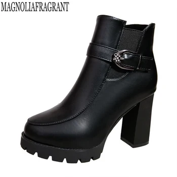 New Autumn Winter Women Boots High Quality Solid Lace-up European Ladies shoes PU Fashion high heels Boots shoes woman sh30
New Autumn Winter Women Boots High Quality Solid Lace-up European Ladies shoes PU Fashion high heels Boots shoes woman sh30