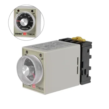 UXCELL AC 110V Relay 10/60M or 60S 8 Terminals Range Adjustable Timer Time Delay Relays AH3-3 with Base or no Power Supplies
UXCELL AC 110V Relay 10/60M or 60S 8 Terminals Range Adjustable Timer Time Delay Relays AH3-3 with Base or no Power Supplies